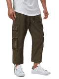 kkboxly  Men's Casual Zipper Pockets Cargo Pants For All Seasons