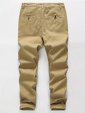 kkboxly  Men's Cotton Straight Leg Casual Pants