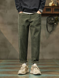 kkboxly  Men's Trendy Casual Pants, Comfy Stretch Sports Pants For Fall Winter