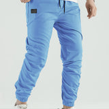 kkboxly  Solid Color Men's Cargo Pants, Loose Casual Outdoor Joggers Pants, Men's Work Pants For Hiking Fishing Angling