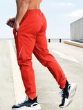 kkboxly Drawstring Loose Fit Pants Men's Casual Joggers For Men Winter Fall Running Jogging