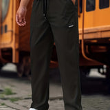 kkboxly  Men's Casual Joggers, Chic Breathable Comfy Sports Pants For Running