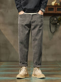 kkboxly  Men's Trendy Casual Pants, Comfy Stretch Sports Pants For Fall Winter