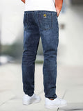 kkboxly Men's Jeans Straight Regular Denim Jeans With Pockets, Men's Outfits