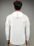 kkboxly  Men's Stylish Casual Thin Long Sleeve Athletic Hoodie