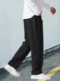 kkboxly  Men's Casual Comfy Straight Leg Sweatpants Sports Pants For Leisure Activities