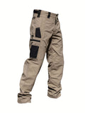 kkboxly Casual Men's Pants Waterproof Tactical Trousers Multi-pocket Wear-resistant Outdoor Tranning Wear-resistant Pant Male New