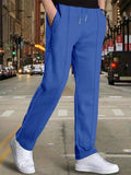 kkboxly  Men's Fashion Pants Spring and Autumn New Men's Waffle Sports Casual Pants