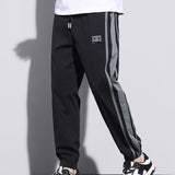 kkboxly Patched Men's Casual Color Block Drawstring Cropped Pants With Pockets For Spring Summer Fall Outdoor