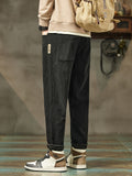 kkboxly  Men's Trendy Casual Pants, Comfy Stretch Sports Pants For Fall Winter