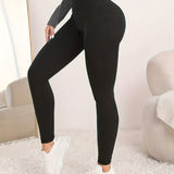 kkboxly  Shape Your Body With These High Waist Yoga Sports Leggings: Slim Fit & Stretchy Bike Pants For Women's Activewear