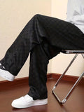 kkboxly  Men's Chic Plaid Casual Pants