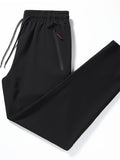 kkboxly Drawstring Loose Fit Pants Men's Casual Joggers For Men Winter Fall Running Jogging