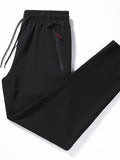 kkboxly  Drawstring Loose Fit Pants Men's Casual Joggers For Men Winter Fall Running Jogging