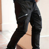 Men's Casual Cargo Pants With Large Pockets