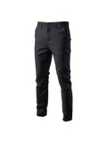 kkboxly  Men's Casual Cotton Slim Pants