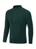 Men's Compression Shirt - Performance Base Layer For Fitness And Running - Enhances Muscle Support And Recovery