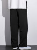 kkboxly  Men's Casual Loose Fit Straight Leg Pants