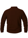 kkboxly  Men's Casual Pullover Sweatshirt For Fall Winter Outdoor Activities