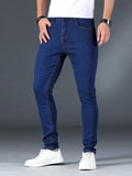 Men's Classic Design Skinny Jeans