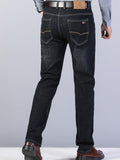 kkboxly  Men's Semi-formal Stretch Jeans For Business