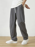 kkboxly  Men's Casual Comfy Straight Leg Sweatpants Sports Pants For Leisure Activities