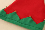 Girls/boys Elf Dress Set For Christmas Party Spring Fall Costume Gift