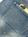 kkboxly  Multi Pocket  Cotton Blend Jeans, Men's Casual Street Style Loose Fit Denim Pants For Spring Summer