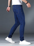 Men's Classic Design Skinny Jeans