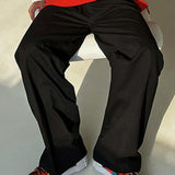 kkboxly  Solid Casual Men's Long Pants With Pockets For All Seasons Outdoor