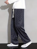 kkboxly  Men's Chic Plaid Casual Pants