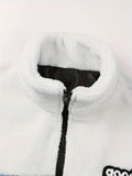 kkboxly  Men's Casual Warm Sherpa Fleece Color Block Jacket Coat For Fall Winter