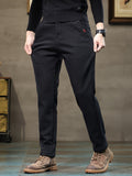 kkboxly  Men's Semi-formal Skinny Pants For Fall Winter Business