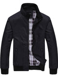 Men's Casual Sports Jacket With Zip Up Pockets