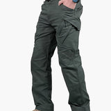 kkboxly  Men's Casual Cargo Pants With Zipper Pockets, Male Joggers For Spring And Fall Outdoor