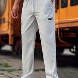 kkboxly  Men's Casual Joggers, Chic Breathable Comfy Sports Pants For Running