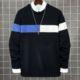 kkboxly  Men's Casual Pullover Knit Soft Sweater (Shirt Not Included)