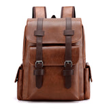 2025 Hot trade Korean version PU backpack waterproof large capacity travel backpack business commuter computer bag high school fashion schoolbag