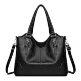 Spring New Women's Bag  Large Bag Portable Tote Bag Soft Leather Large Capacity Shoulder Crossbody Women's Bag