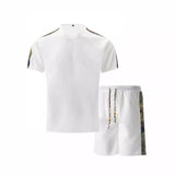 KKBOXLY popular   Youth Fashion Casual Short Sleeve Shorts Set Men's Trend Brand Loose