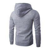 KKBOXLY 2025Men's Sweater  Hooded Zipper Sweater Men's Slim Fit Sports Leisure Sweater Men's Support Printed Logo