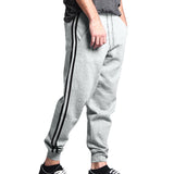 KKBOXLY Cross-border wish ebay men's casual pants spring and summer two-bar sweatpants casual versatile loose leggings