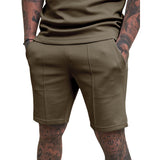 KKBOXLY 2025 New summer independent station  2025 solid color shorts casual fitness pants men