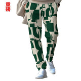 KKBOXLY 2025 New pants men's spring and summer loose straight sports casual trousers American oversize trousers