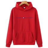 KKBOXLY 2025 Fleece Men's Hooded Sweater Trendy Brand Hot Trade   Hot Trade  Fleece Printed Cap