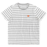 2025KKBOXLY popular new hot summer new men's fashion casual striped short-sleeved top men's crew neck T-shirt in stock