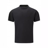 KKBOXLY popular summer new Popular trade t-shirt men's short-sleeved 2025 high-end casual waffle crew neck t-shirt men's t-shirt