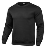 KKBOXLY 2025 men's and women's sweaters trendy brand casual sweaters solid color round neck long sleeve pullover sweater advertising hoodie LOGO