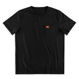 2025KKBOXLY  popular new men's oversize solid color T-shirt fashionable and casual versatile pocket short sleeve spot