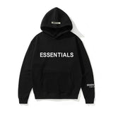 KKBOXLY 2025FEAR double line Essentials trendy brand new products chest cuffs LOGO hot stamping couple hoodie sweater FOG